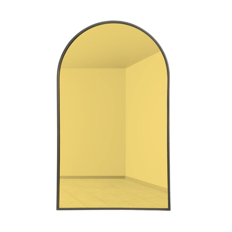 Espejo de pared entintado dorado Harvey.