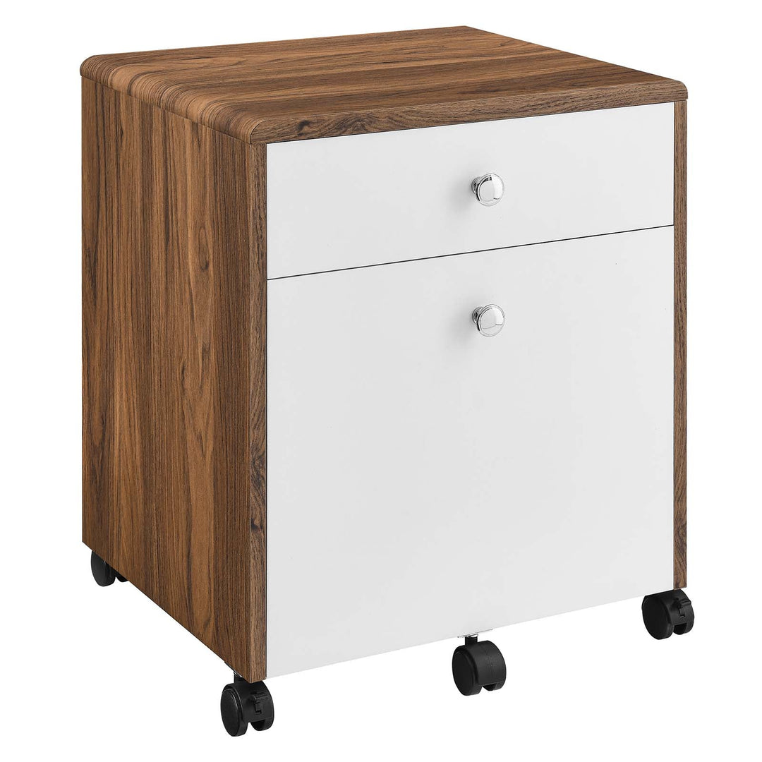 Archivero de madera Ettore.