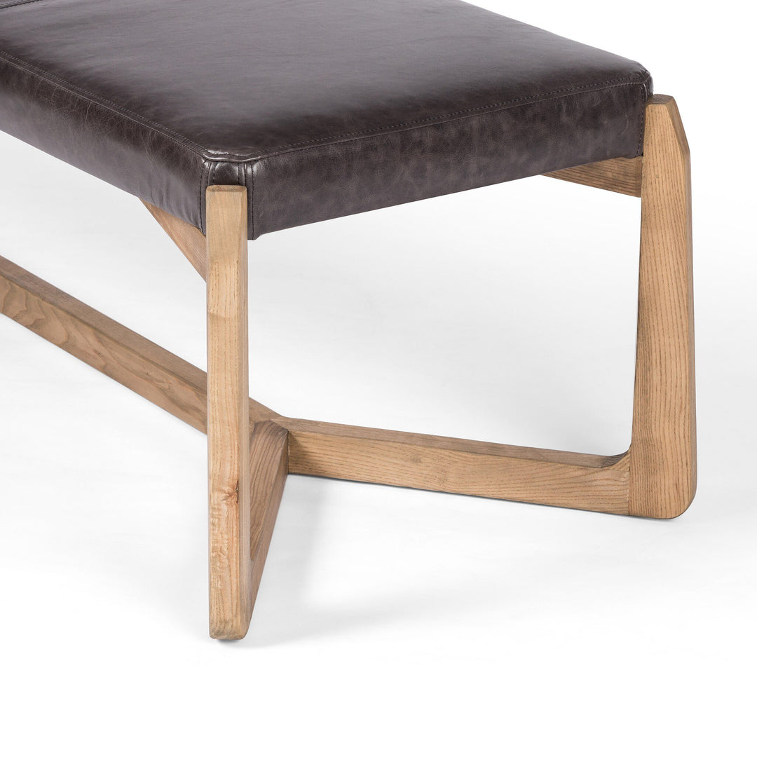 Banca para recibidor de madera Bechar