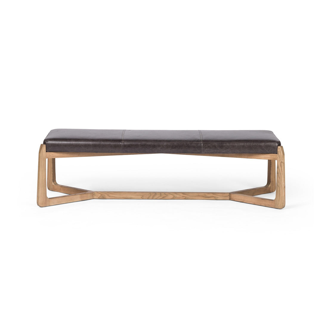 Banca para recibidor de madera Bechar