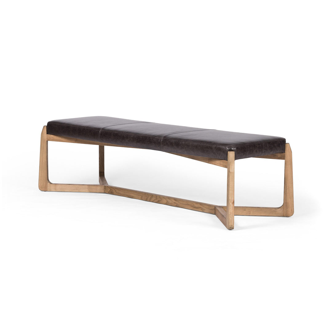 Banca para recibidor de madera Bechar