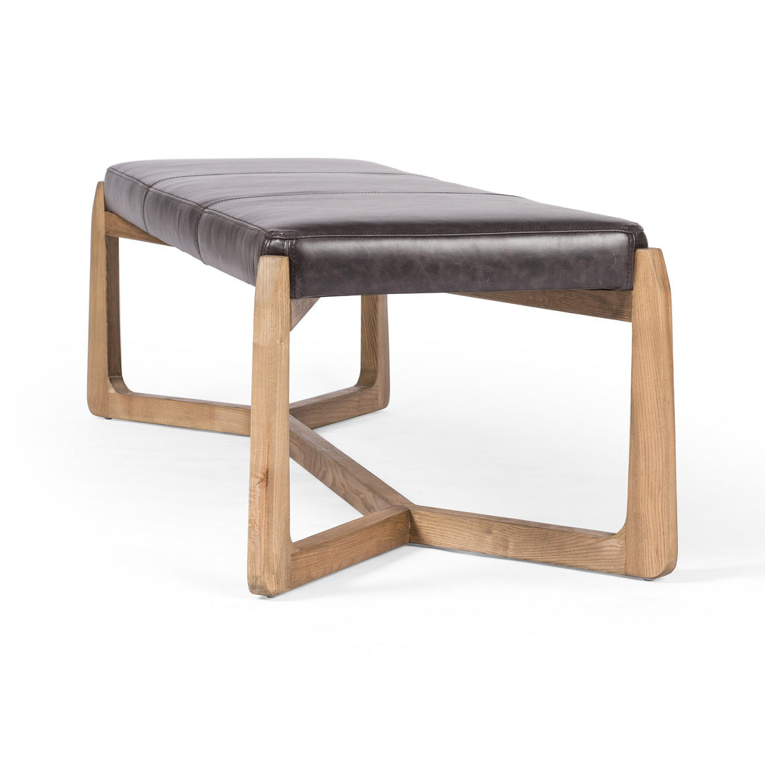Banca para recibidor de madera Bechar