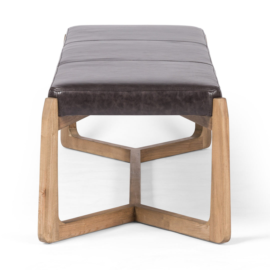 Banca para recibidor de madera Bechar