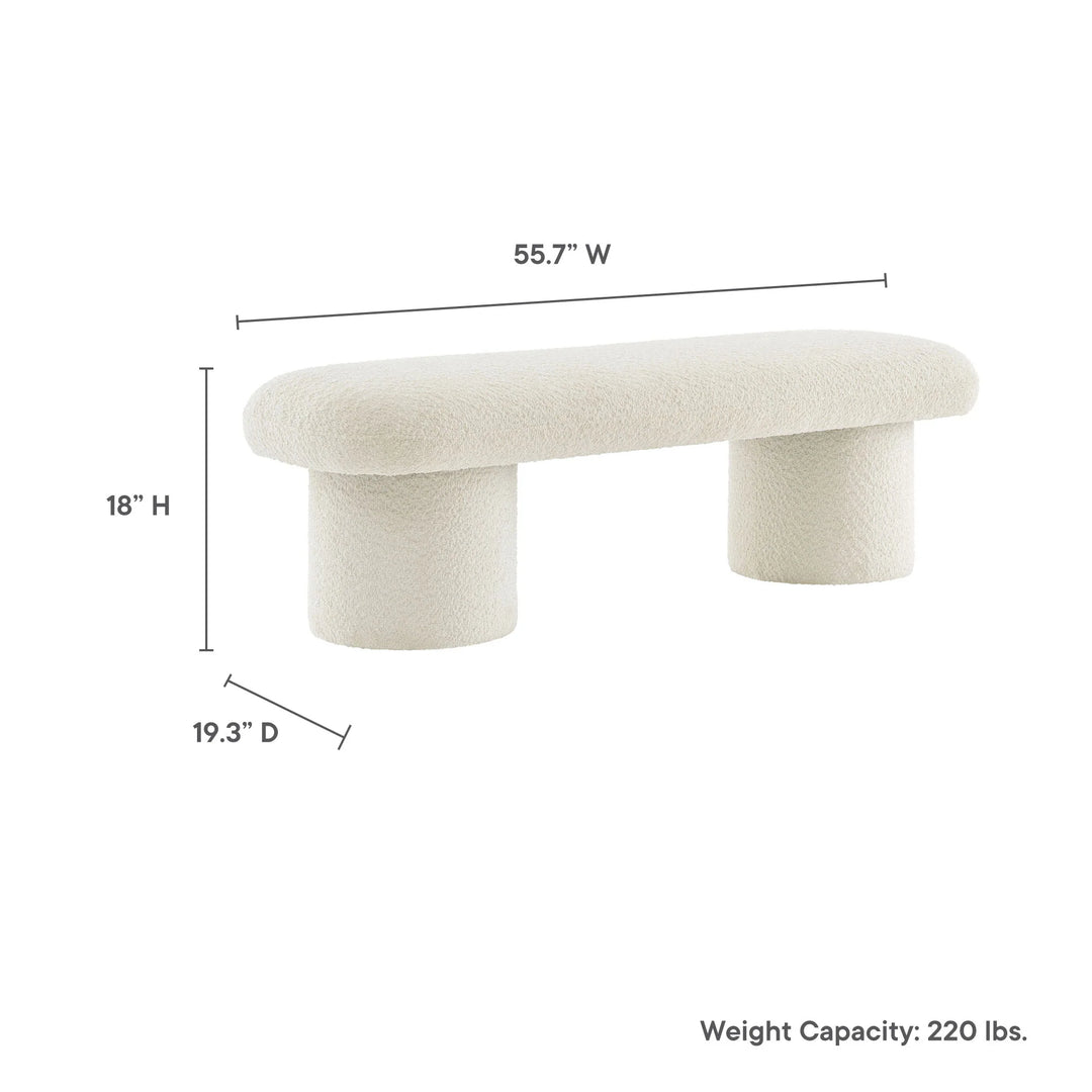 Banca en terciopelo o chenilla Bradley
