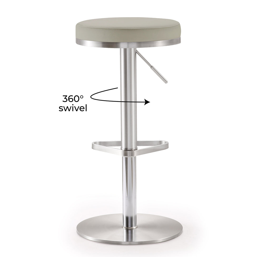 Banco para barra ajustable de acero inoxidable Nigiri