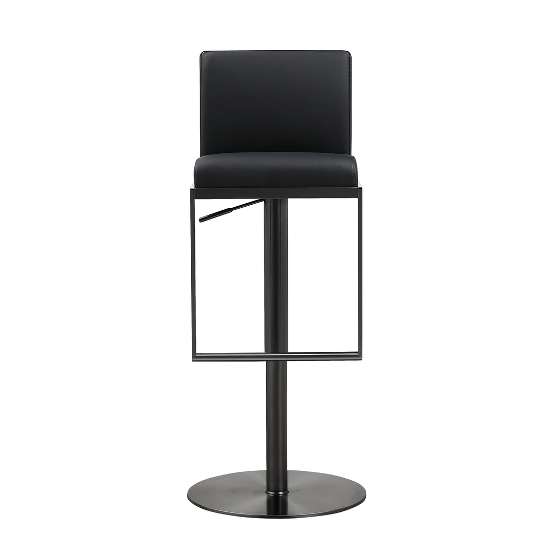 Banco para barra de cocina ajustable en acero inoxidable Driss