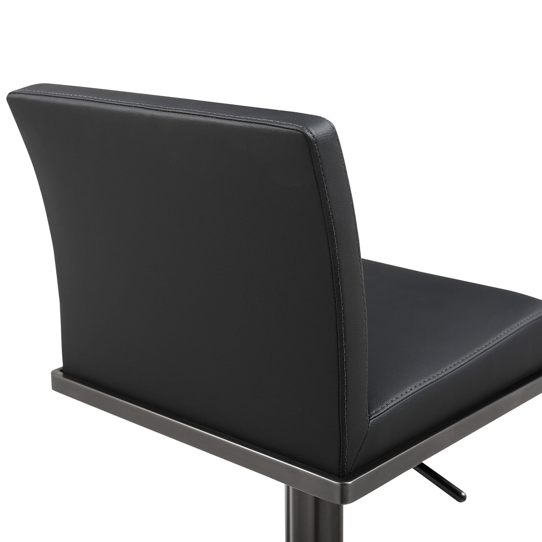 Banco para barra de cocina ajustable en acero inoxidable Driss