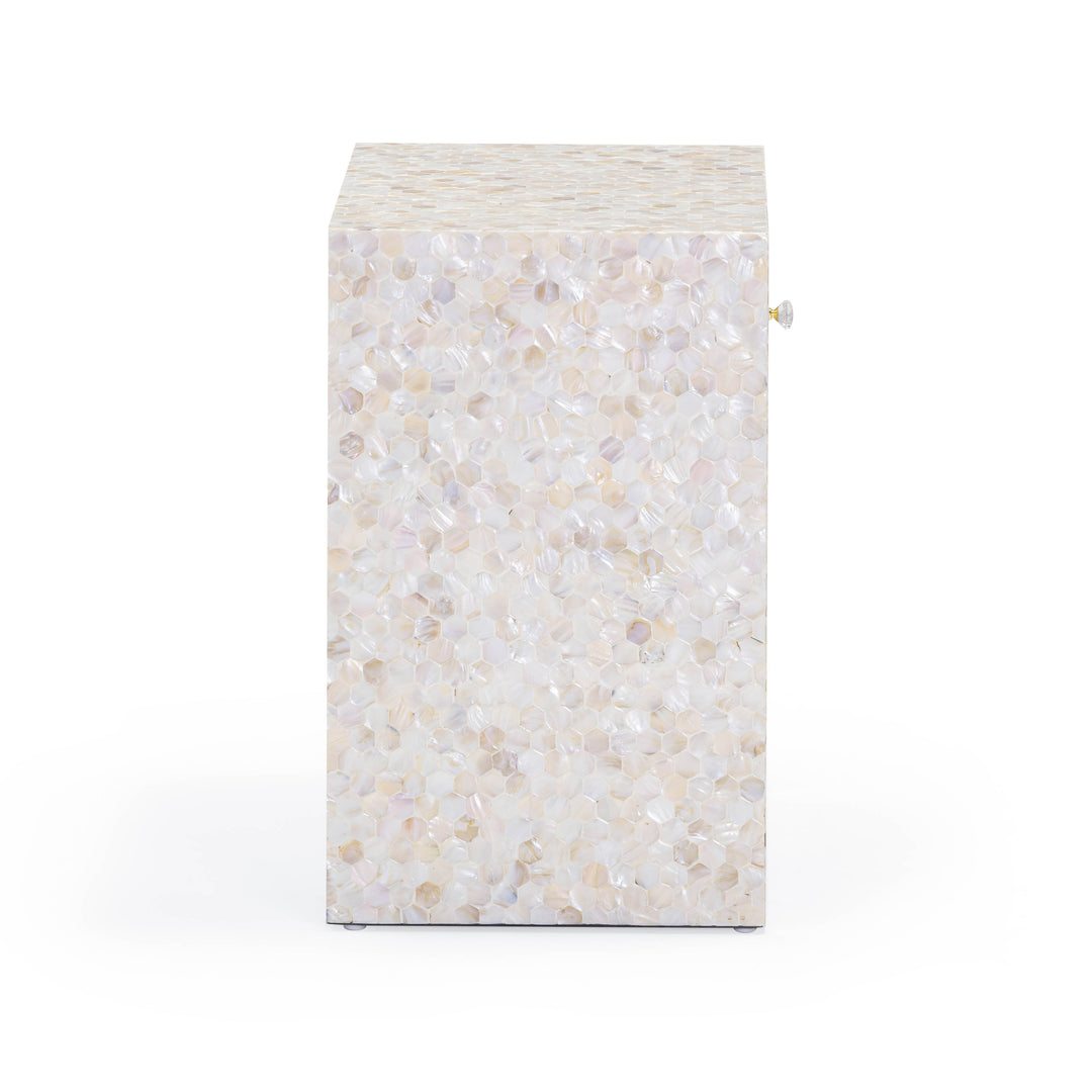 Buró de 22" con incrustaciones de concha de nácar Michel