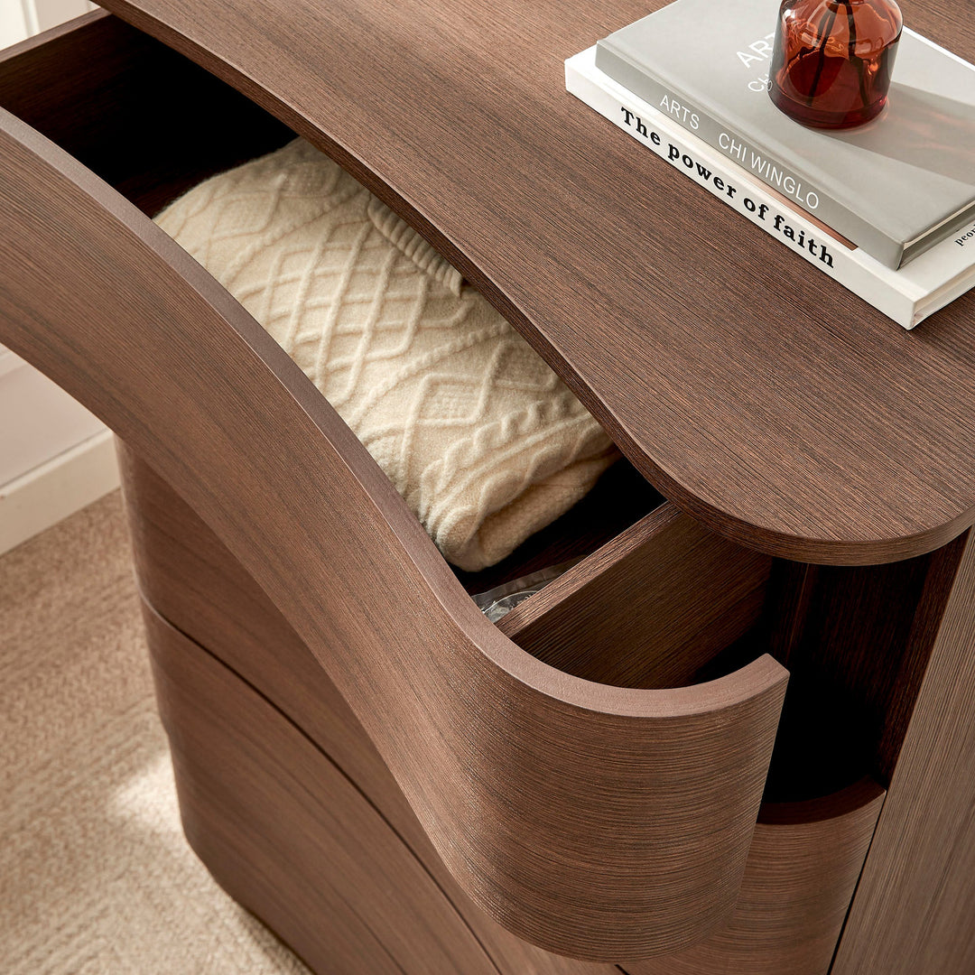 Cajonera curveada de 5 cajones Bruno