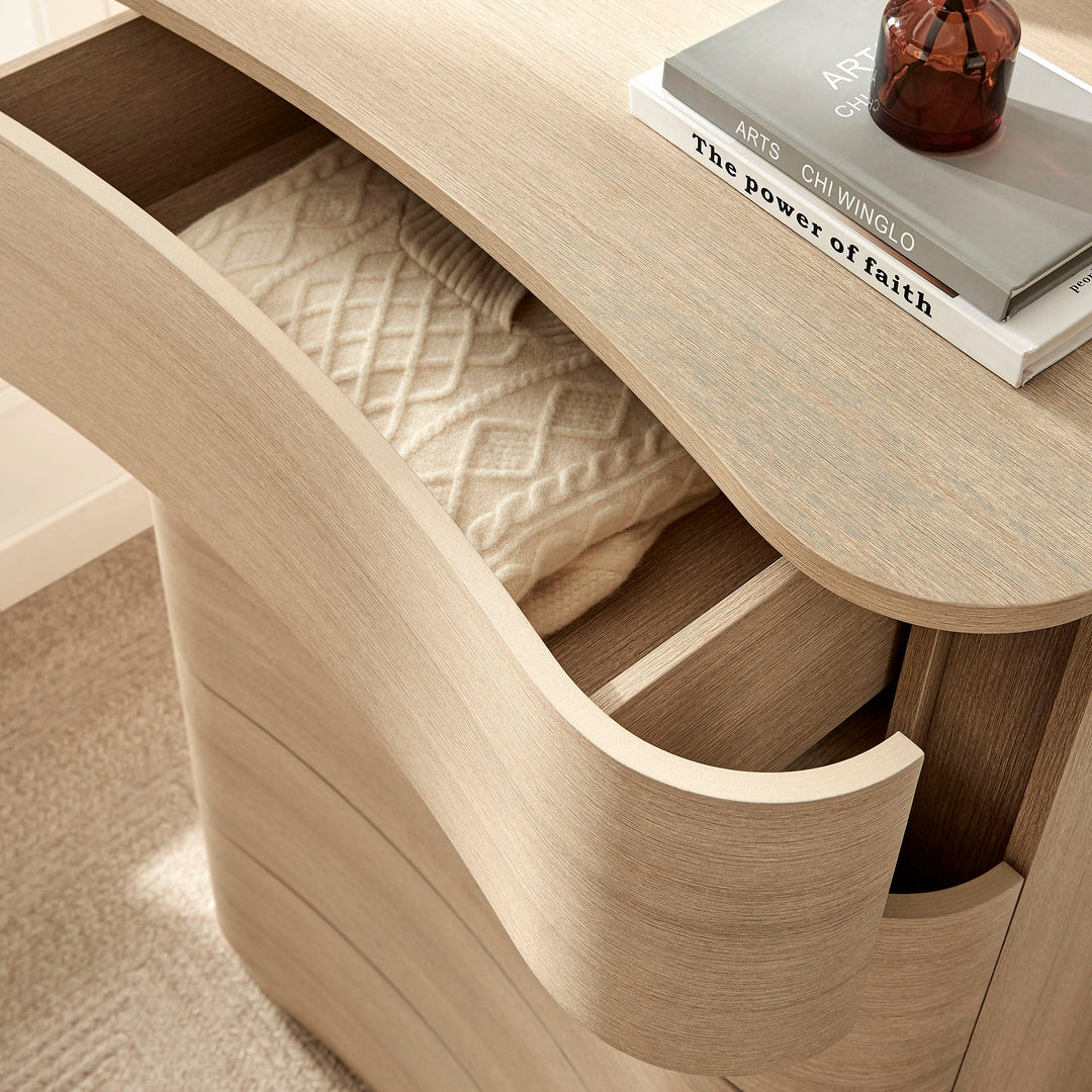 Cajonera curveada de 5 cajones Bruno