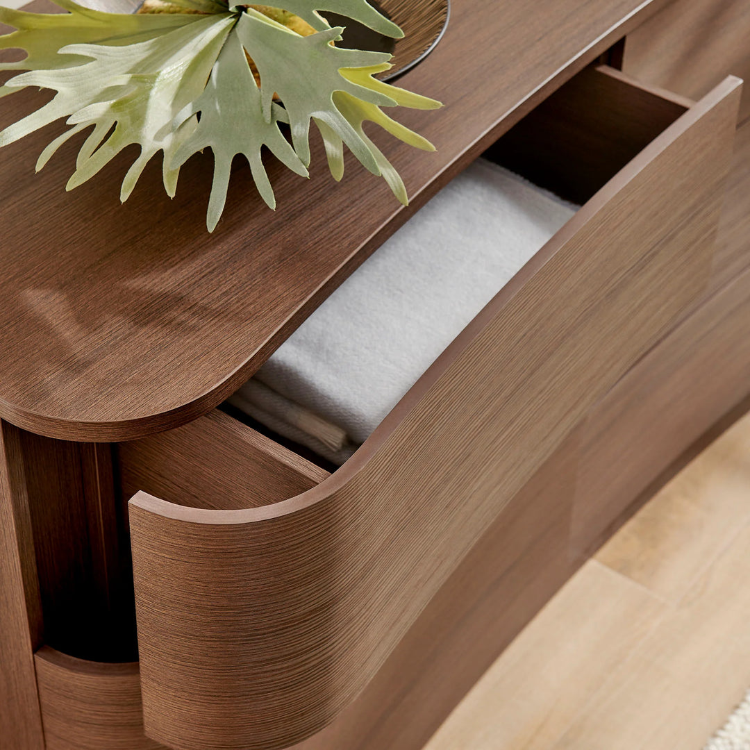 Cajonera curveada de 6 cajones Bruno