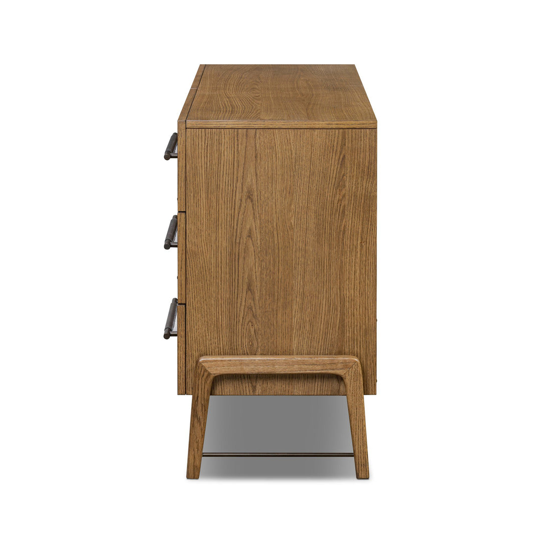 Cajonera para dormitorio moderno con 6 cajones Wael