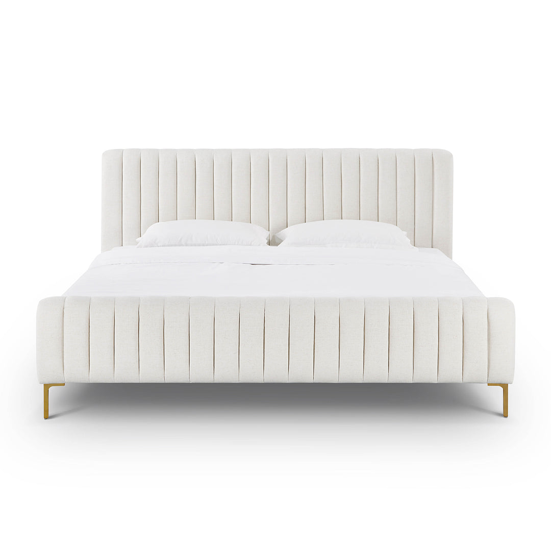 Cama King de lino Aliara