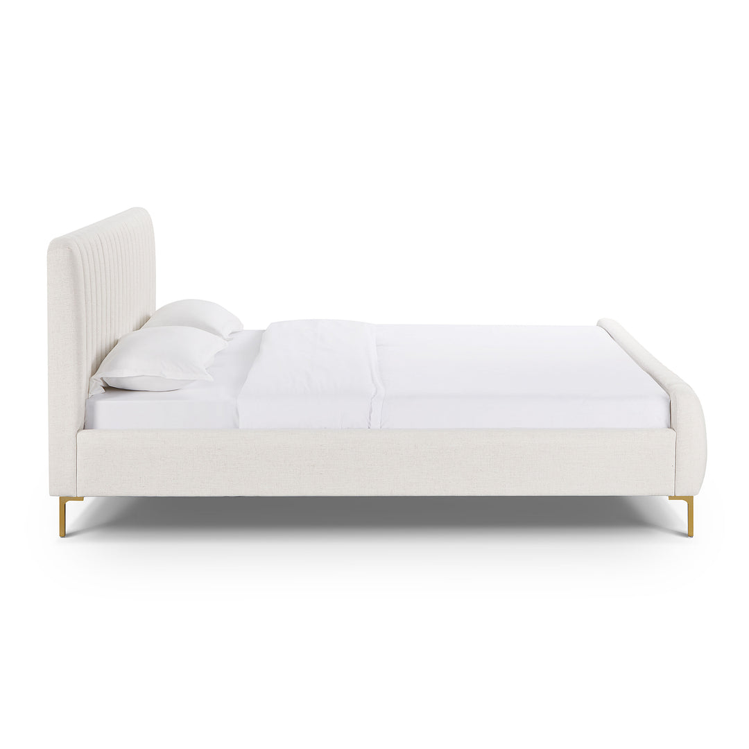 Cama King de lino Aliara