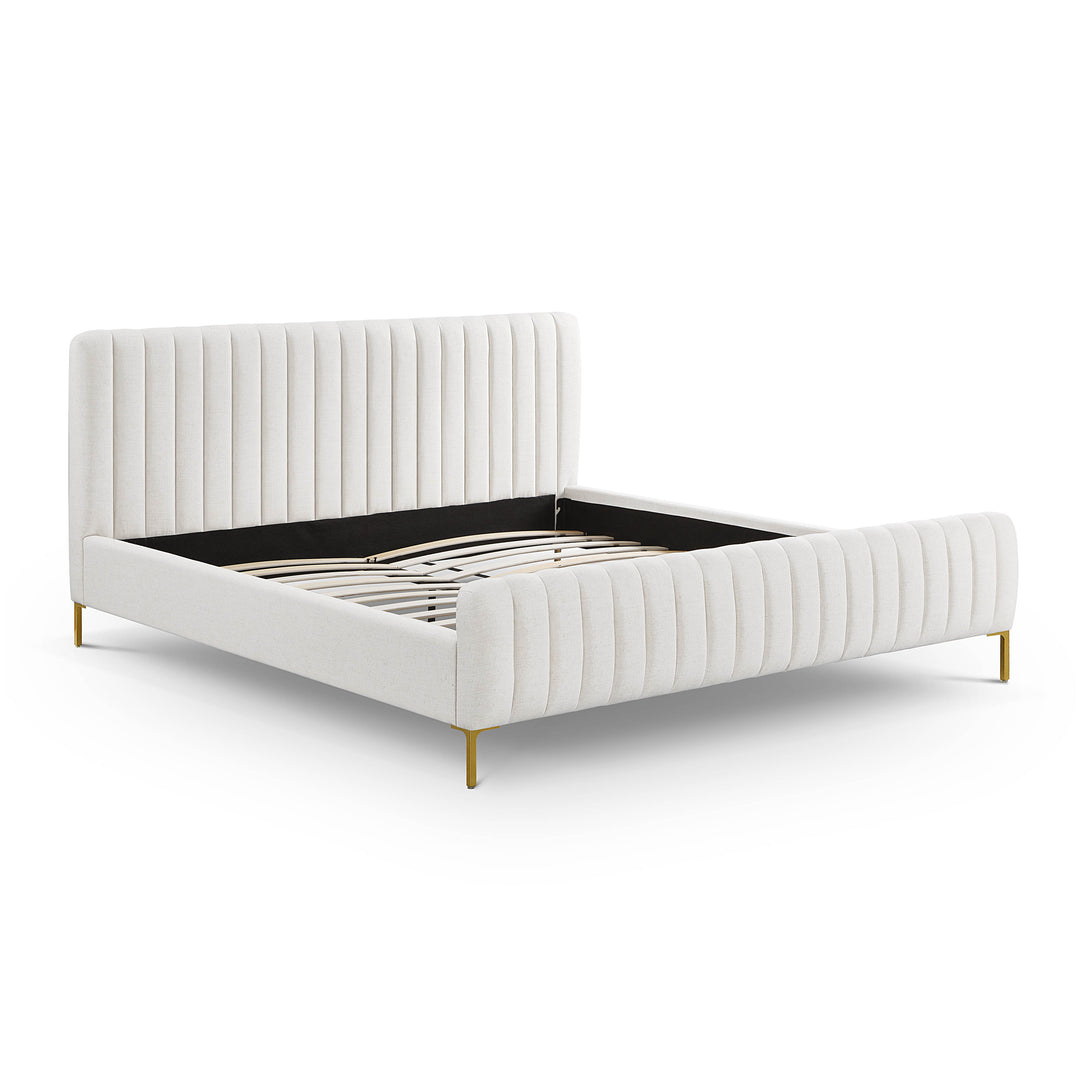 Cama King de lino Aliara