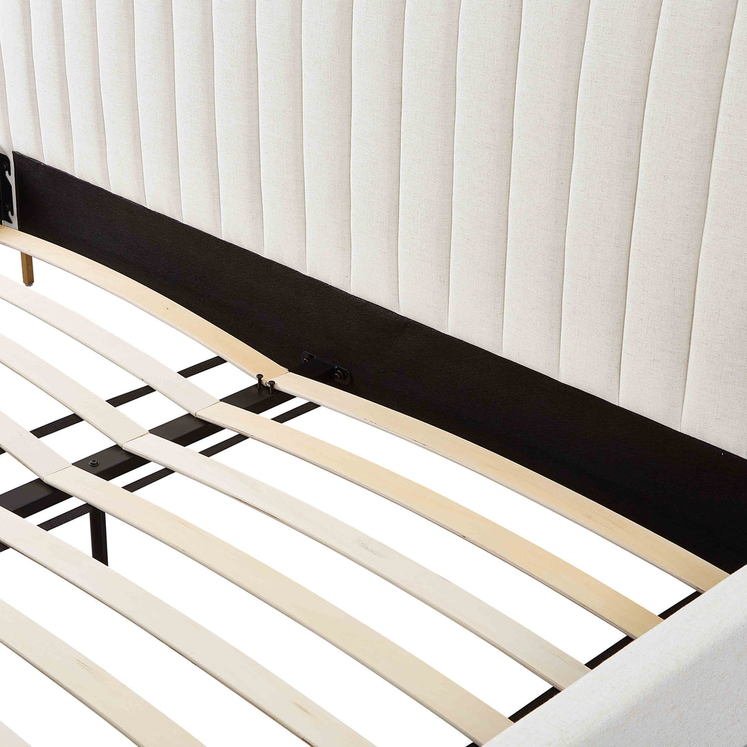 Cama King de lino Aliara