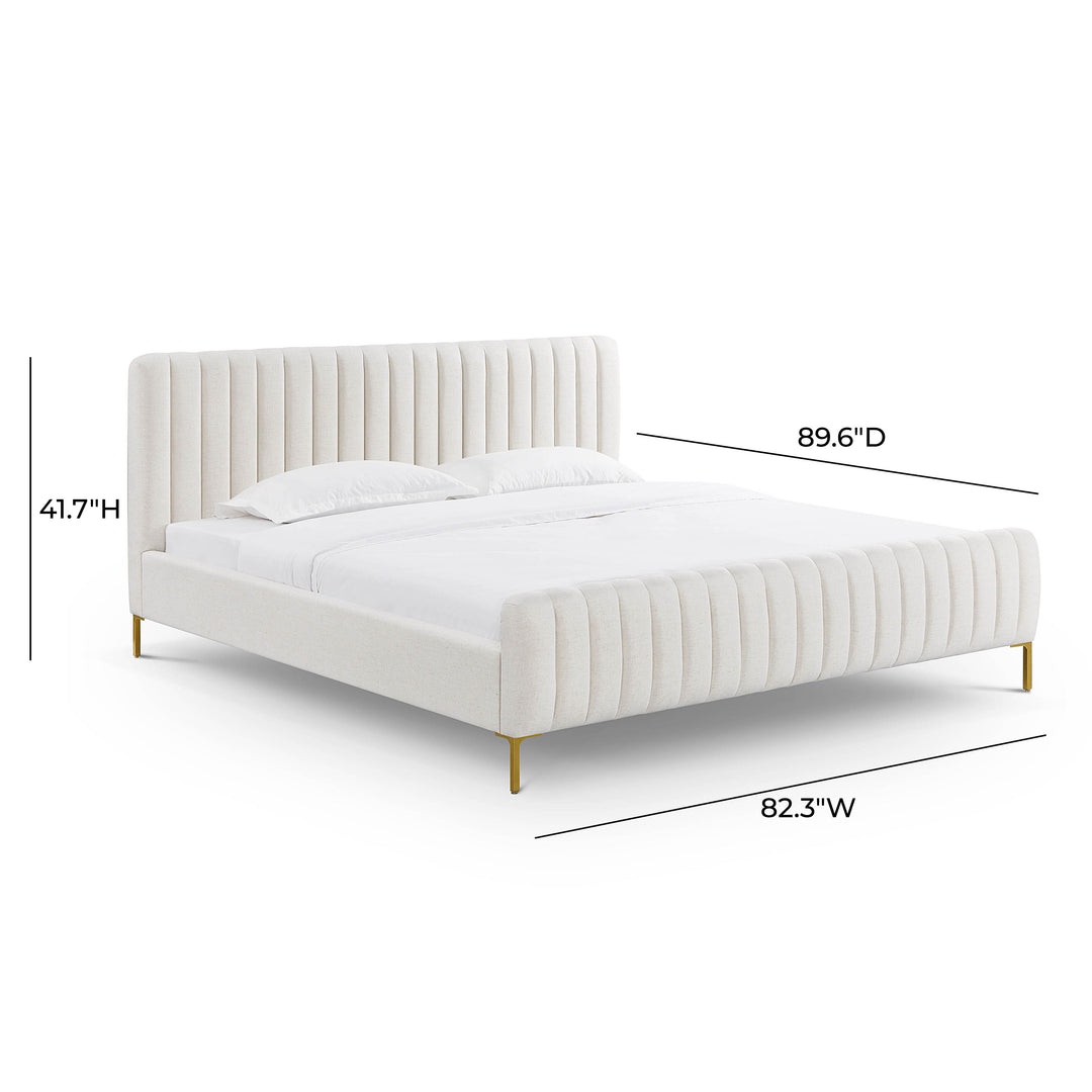 Cama King de lino Aliara