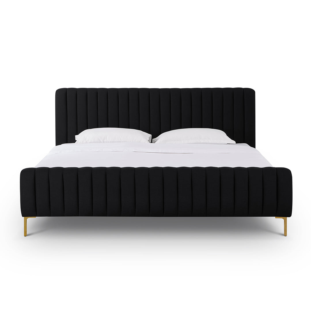 Cama King de lino Aliara