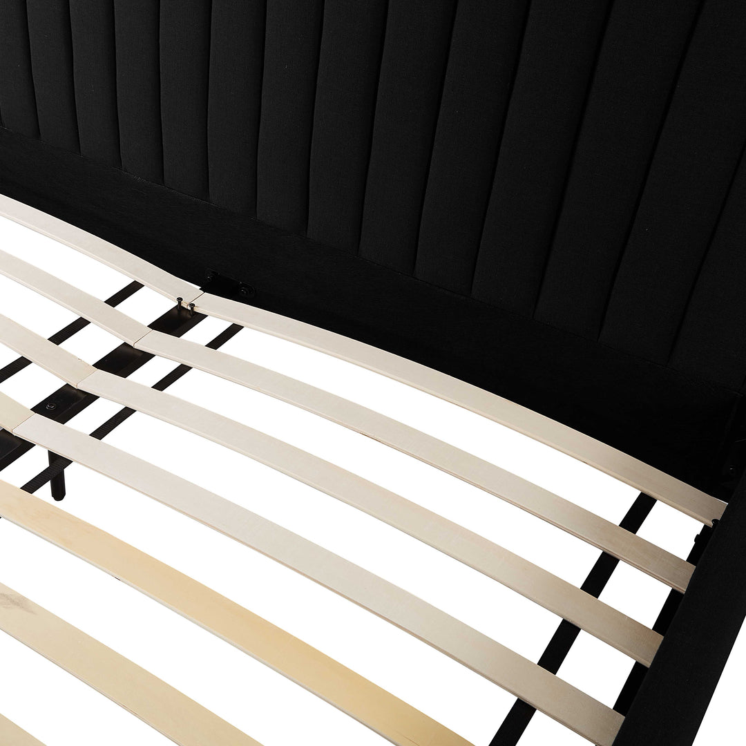 Cama King de lino Aliara