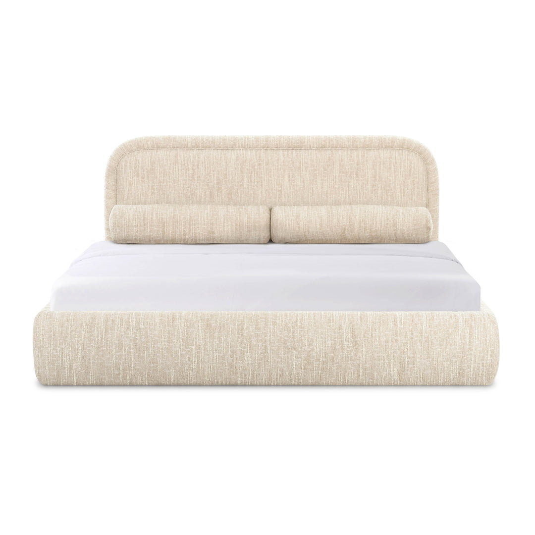 Cama Queen de boucle muy nudoso Rushen