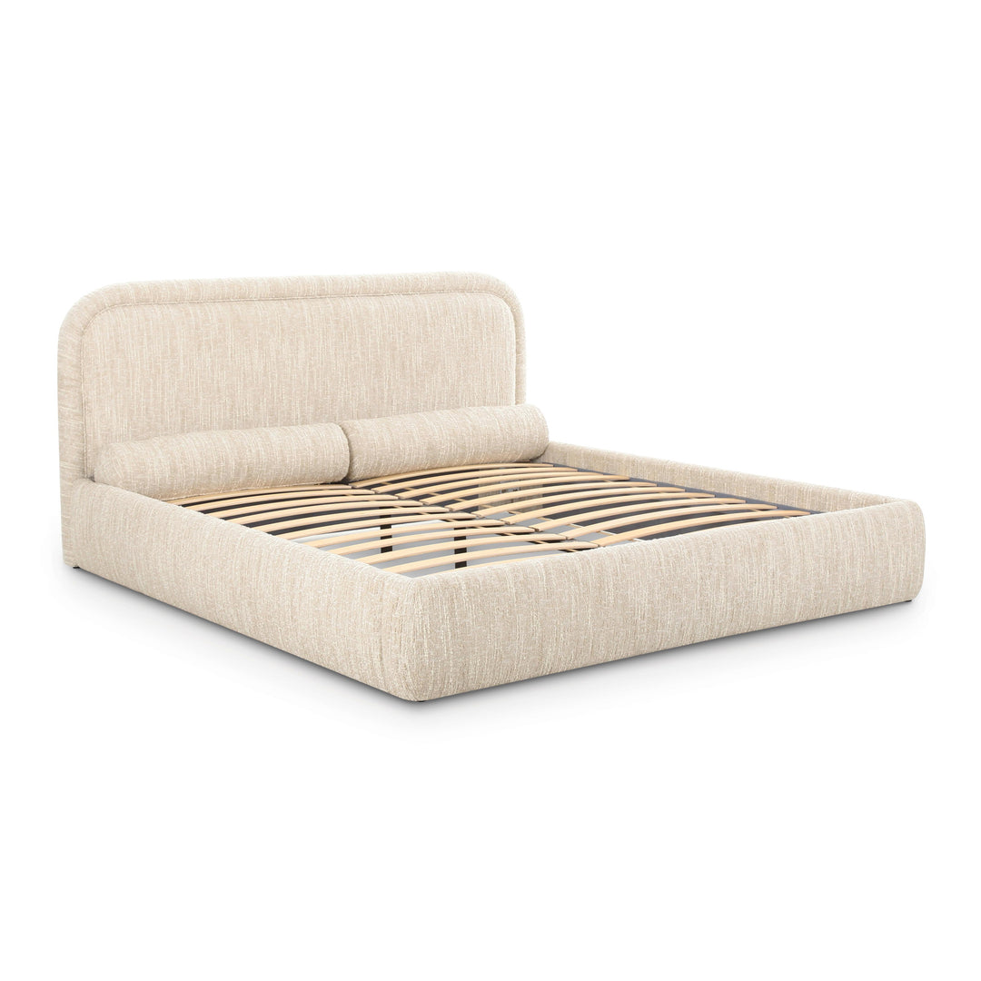 Cama Queen de boucle muy nudoso Rushen