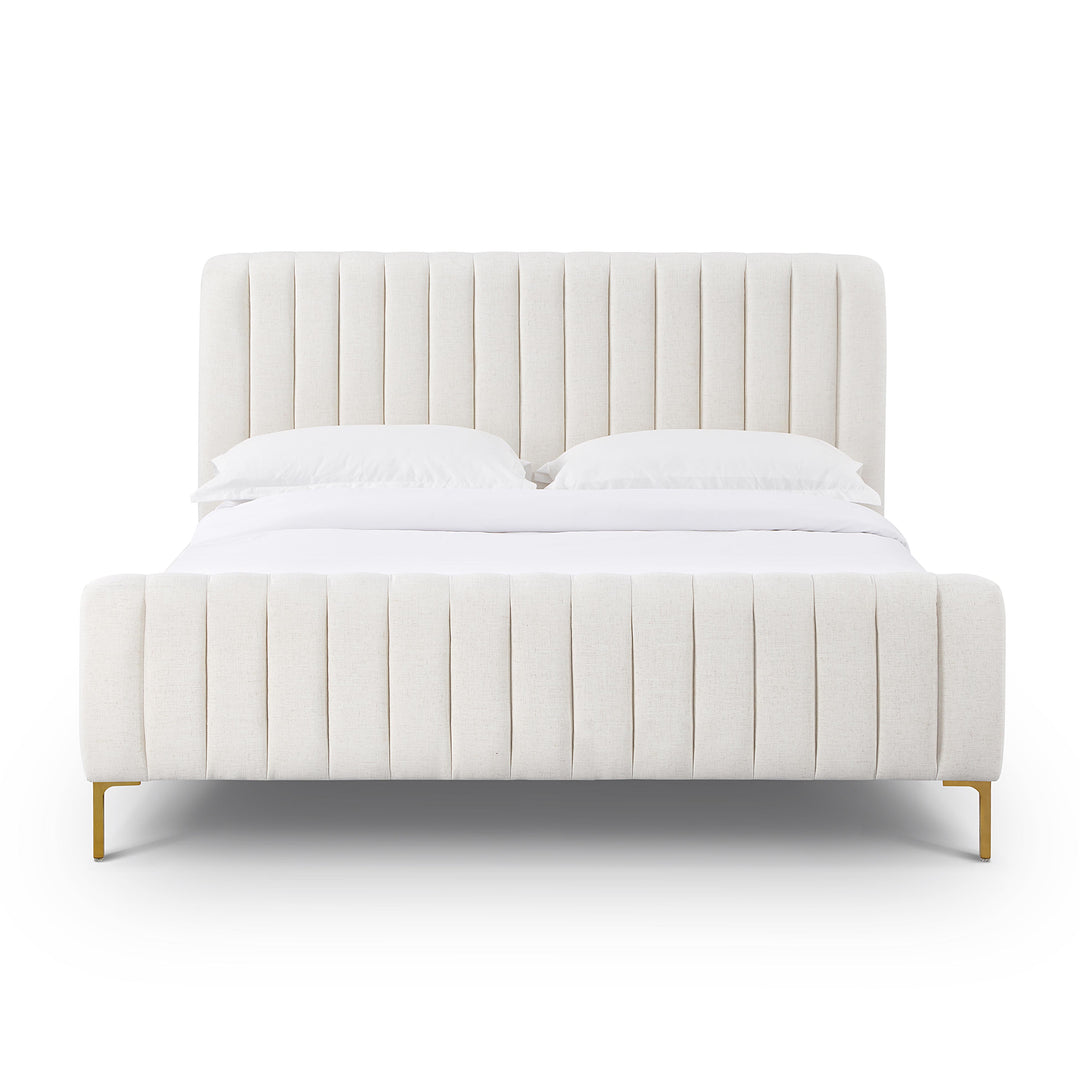 Cama Queen de lino Aliara