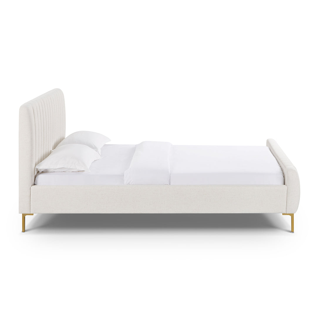 Cama Queen de lino Aliara