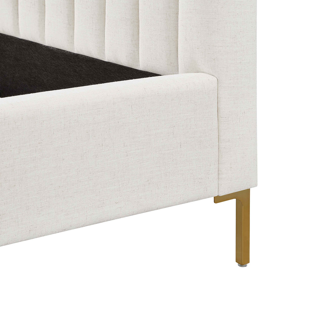 Cama Queen de lino Aliara