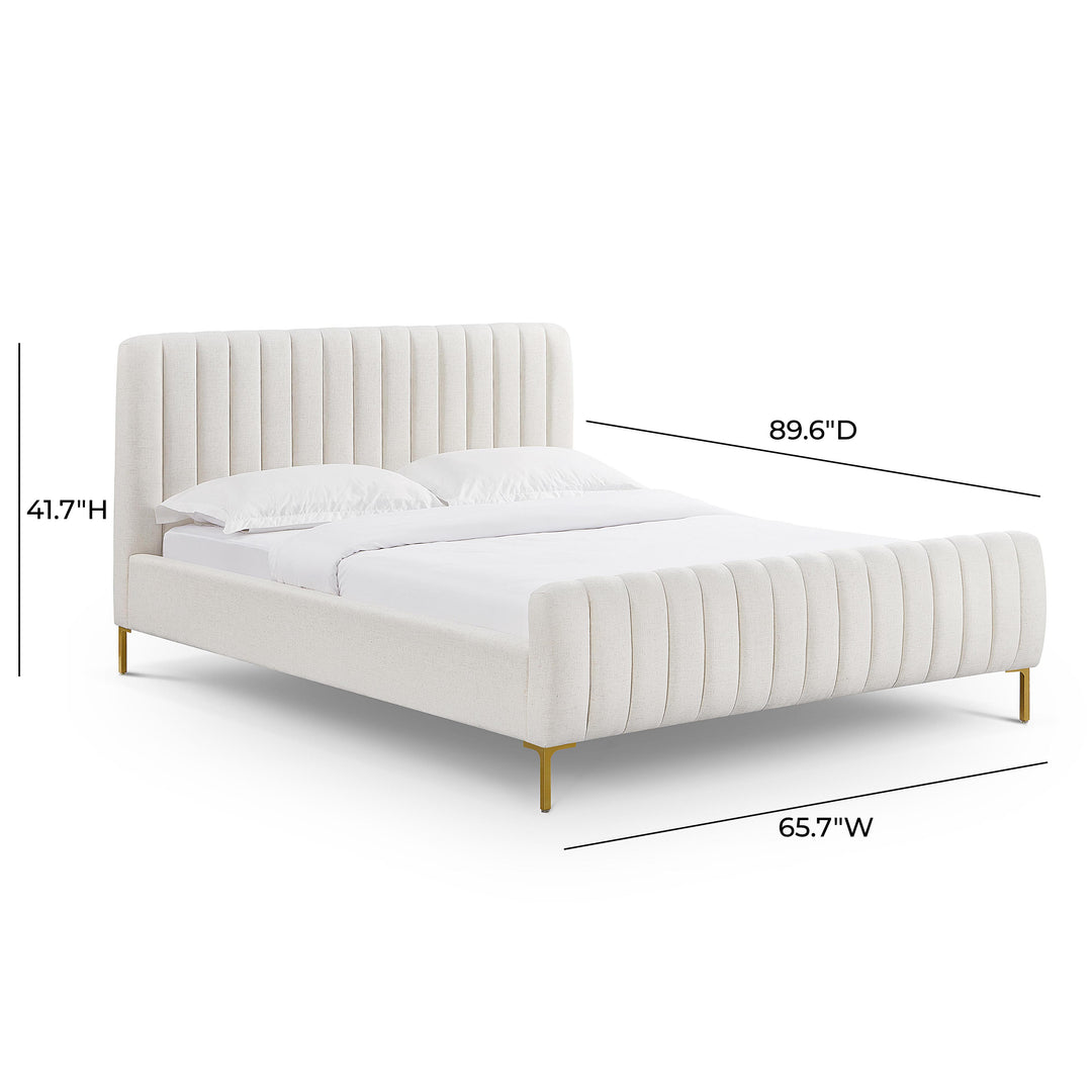 Cama Queen de lino Aliara