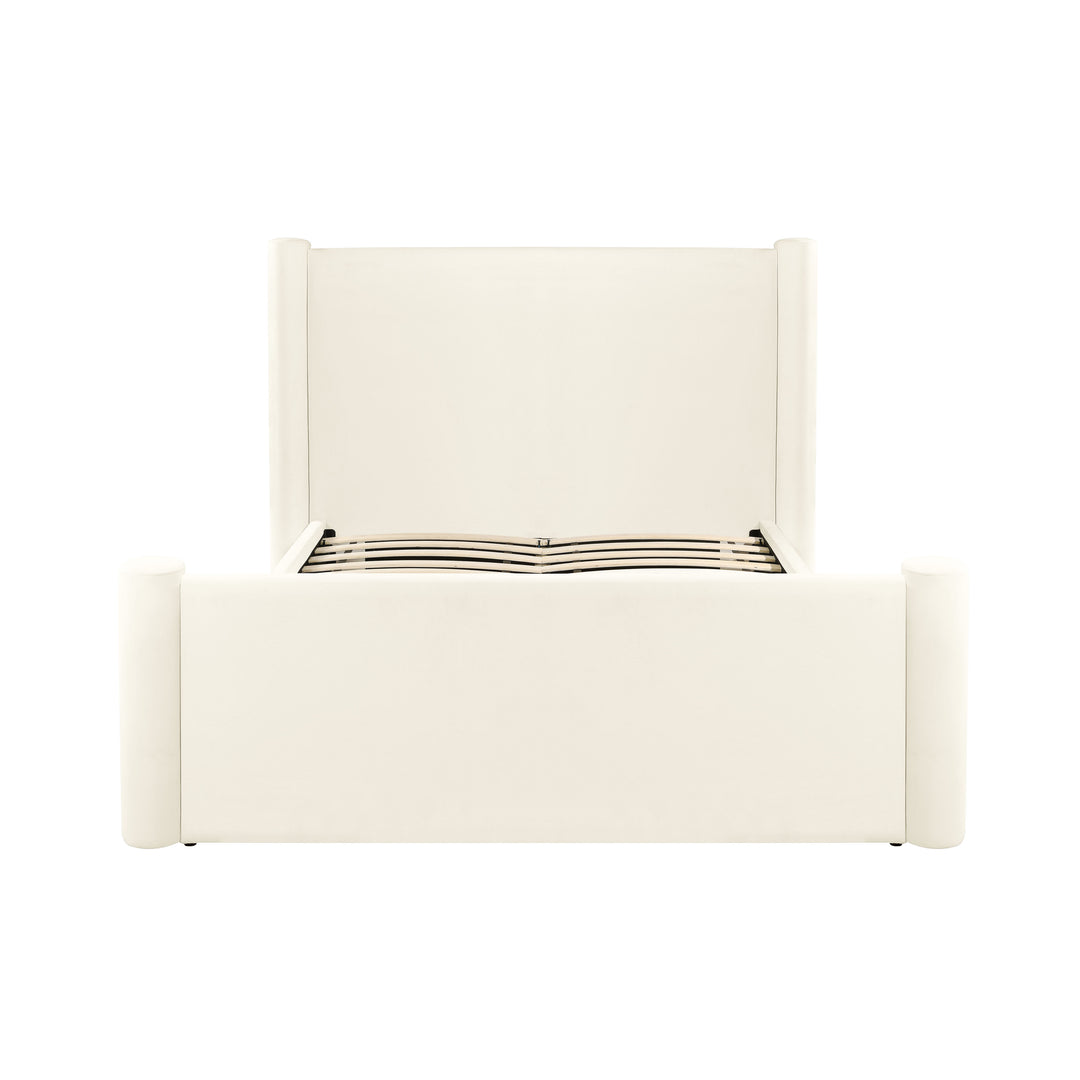 Cama Queen de terciopelo Alezu