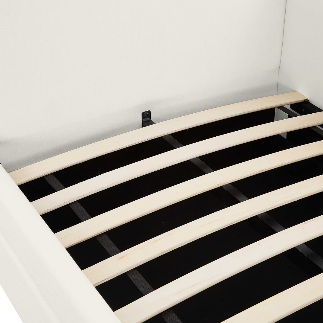 Cama nido individual Twin de lino Clancy