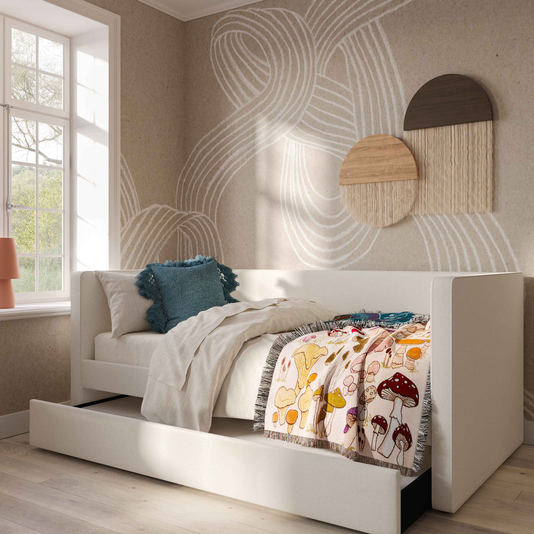 Cama nido individual Twin de lino Clancy
