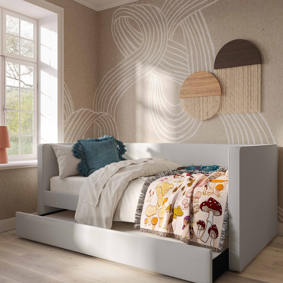 Cama nido individual Twin de lino Clancy