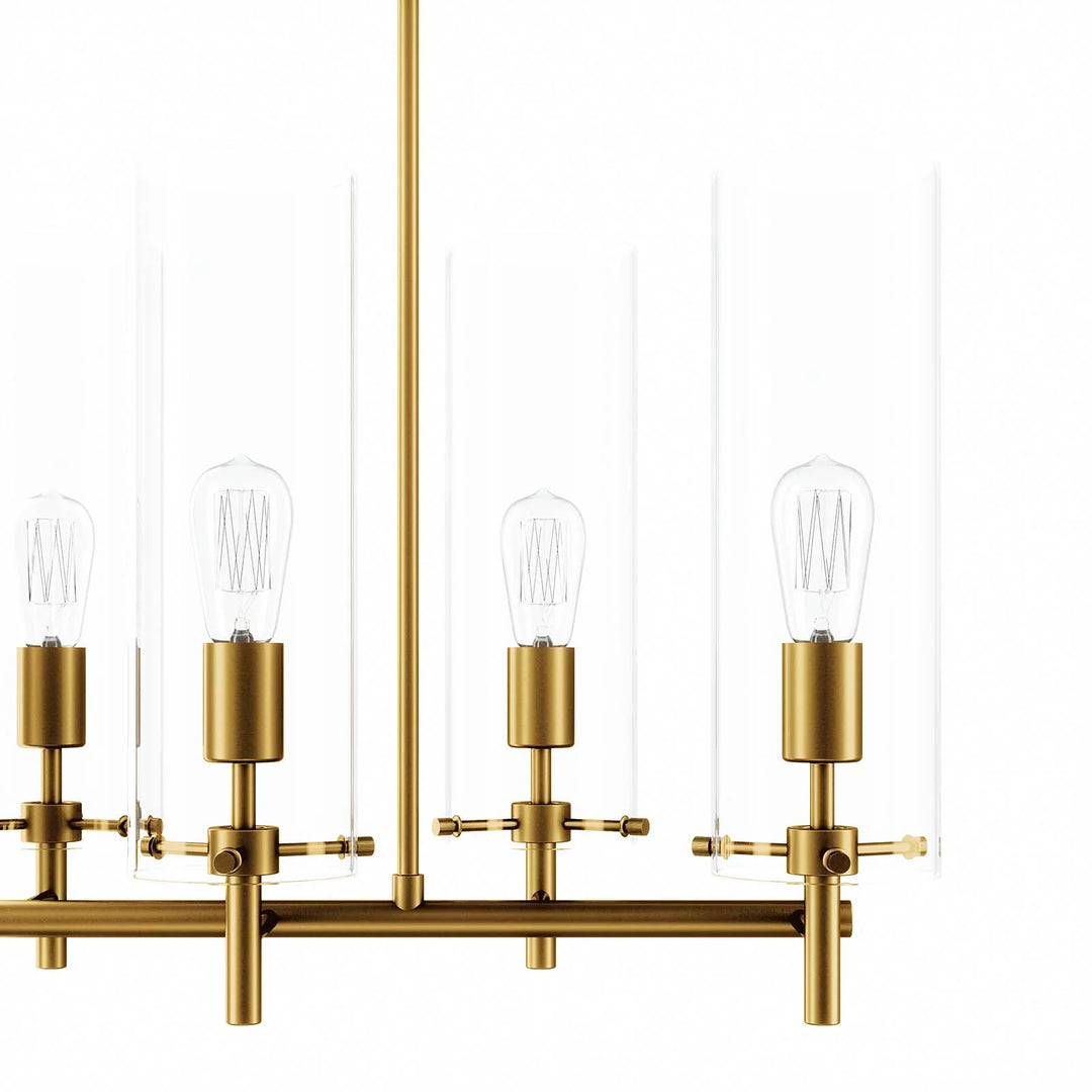 Candelabro elegante de seis luces Skye