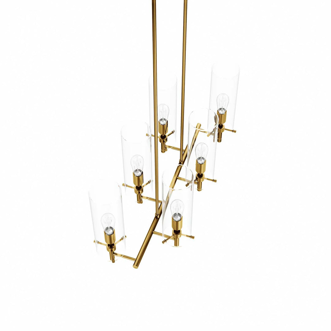 Candelabro elegante de seis luces Skye