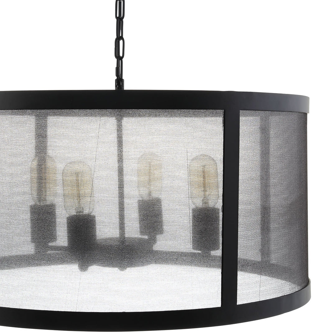 Candelabro negro Fares