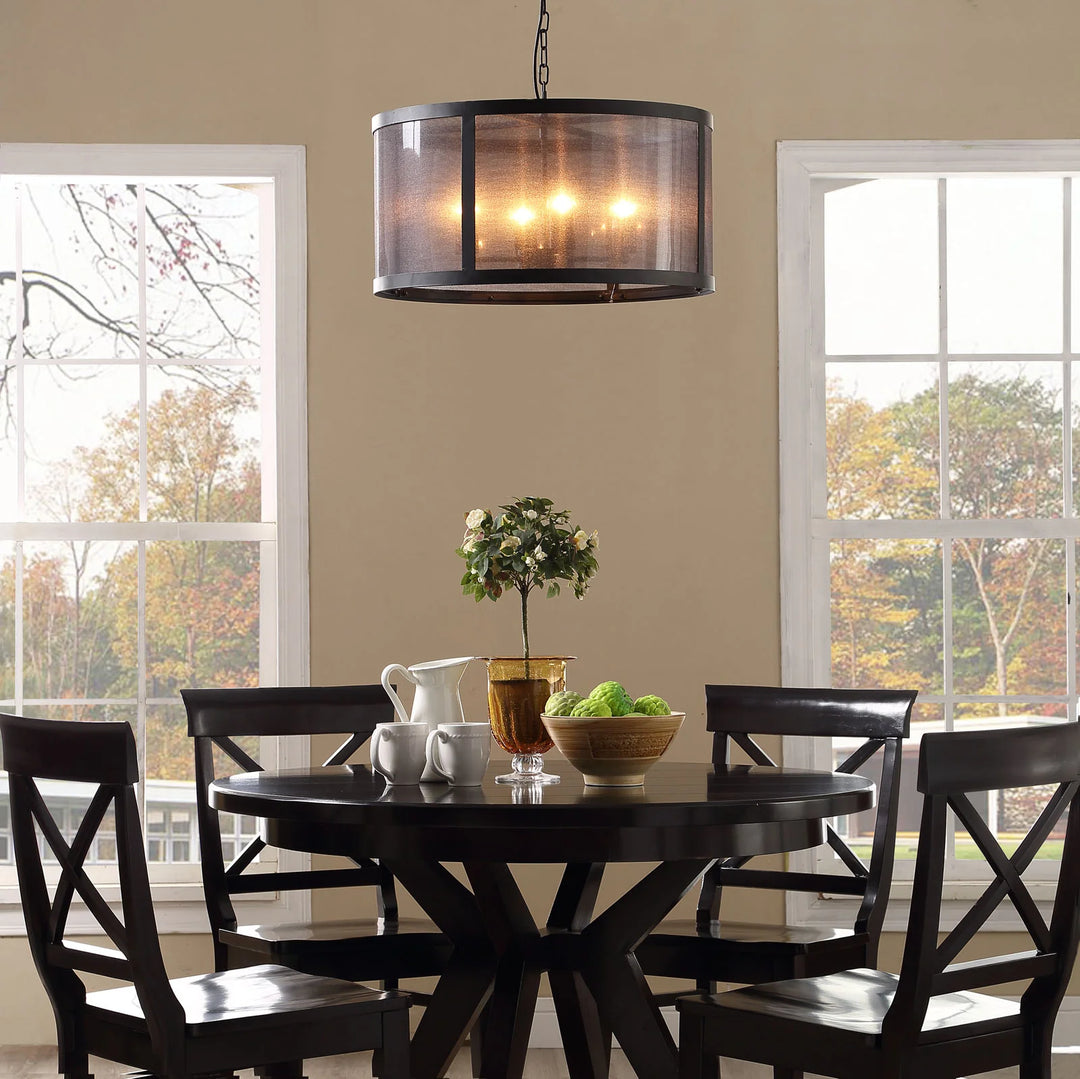 Candelabro negro Fares