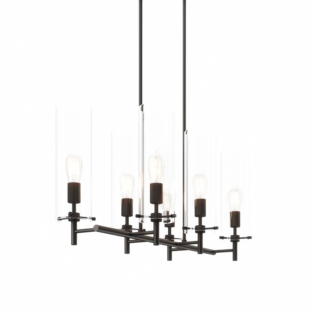 Candelabro elegante de seis luces Skye