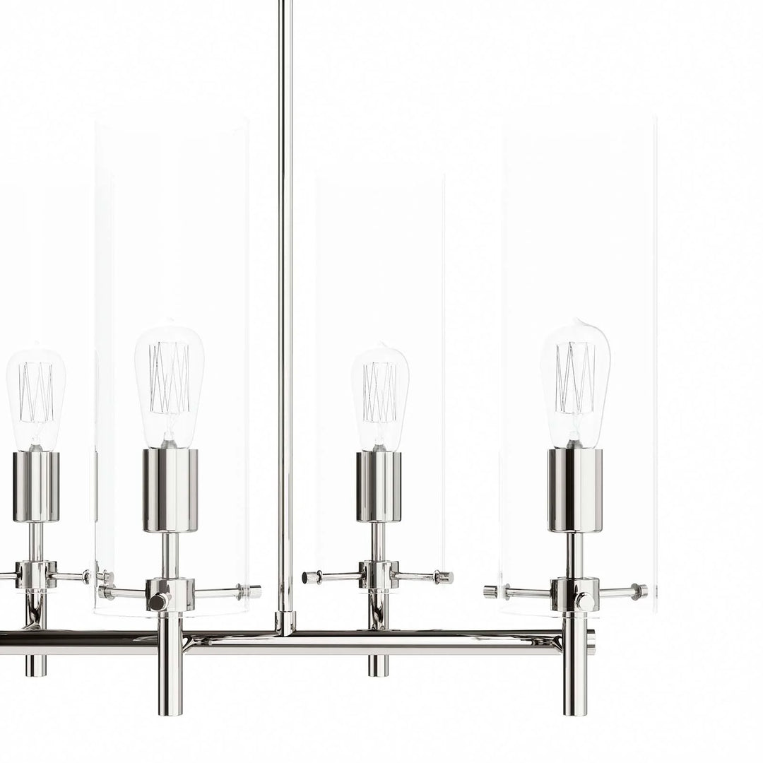 Candelabro elegante de seis luces Skye