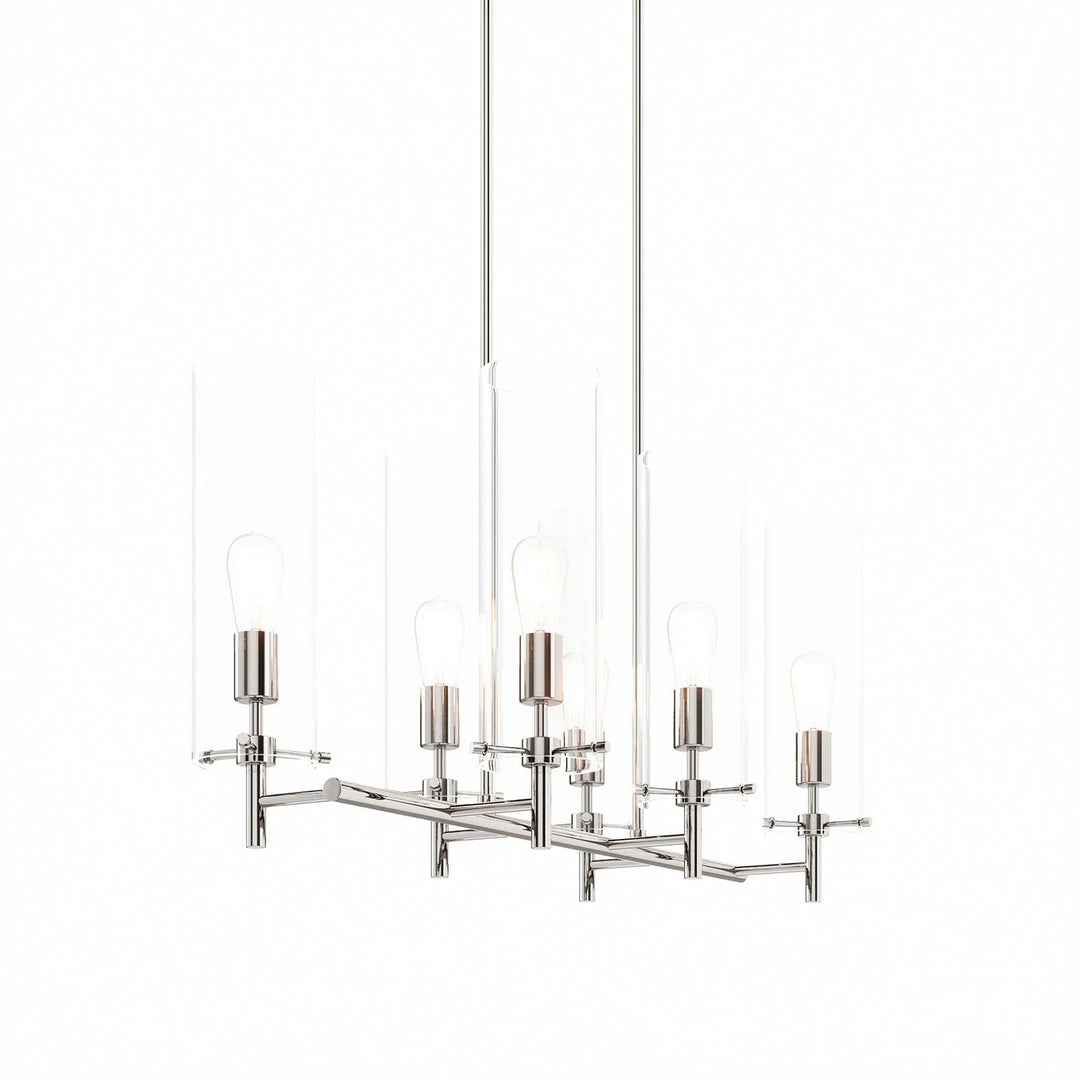 Candelabro elegante de seis luces Skye