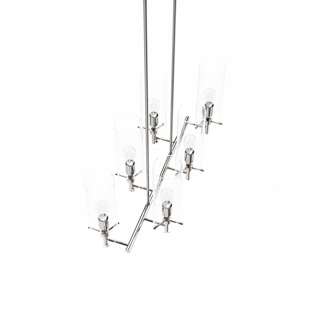 Candelabro elegante de seis luces Skye