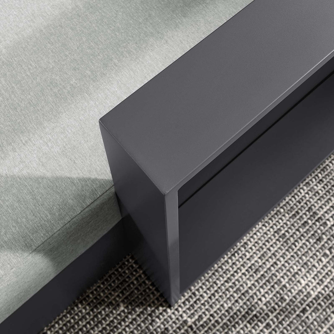 Chaise para exteriores de aluminio Neuba - Derecho Modular