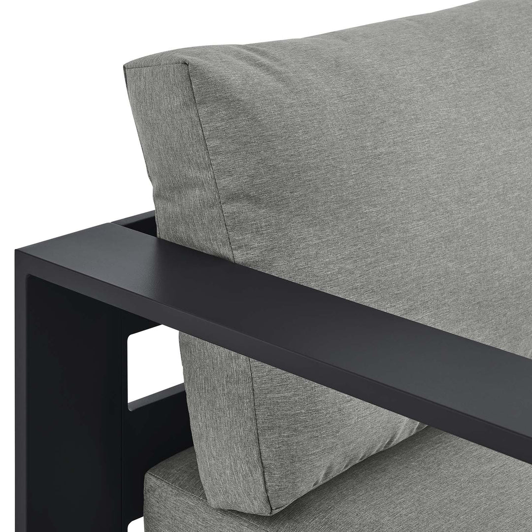 Chaise para exteriores de aluminio Neuba - Izquierdo Modular