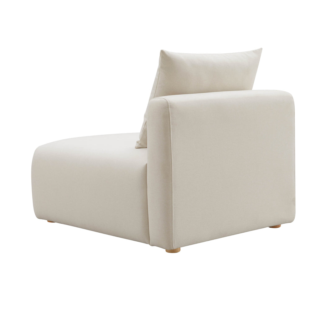 Chaise modular sin descansabrazos Emory