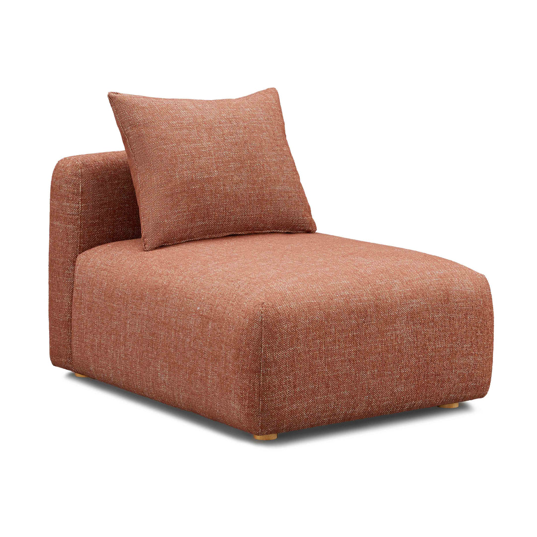 Chaise modular sin descansabrazos Emory