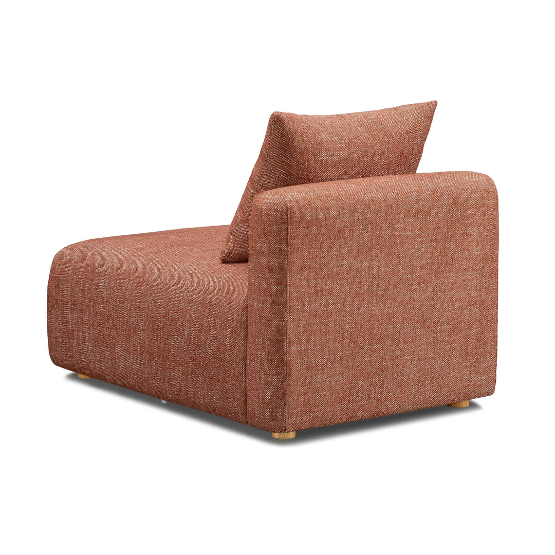 Chaise modular sin descansabrazos Emory