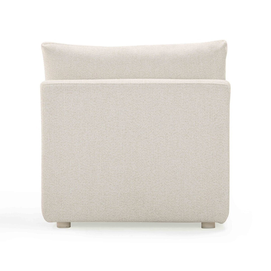 Chaise modular sin descansabrazos para exteriores Emory