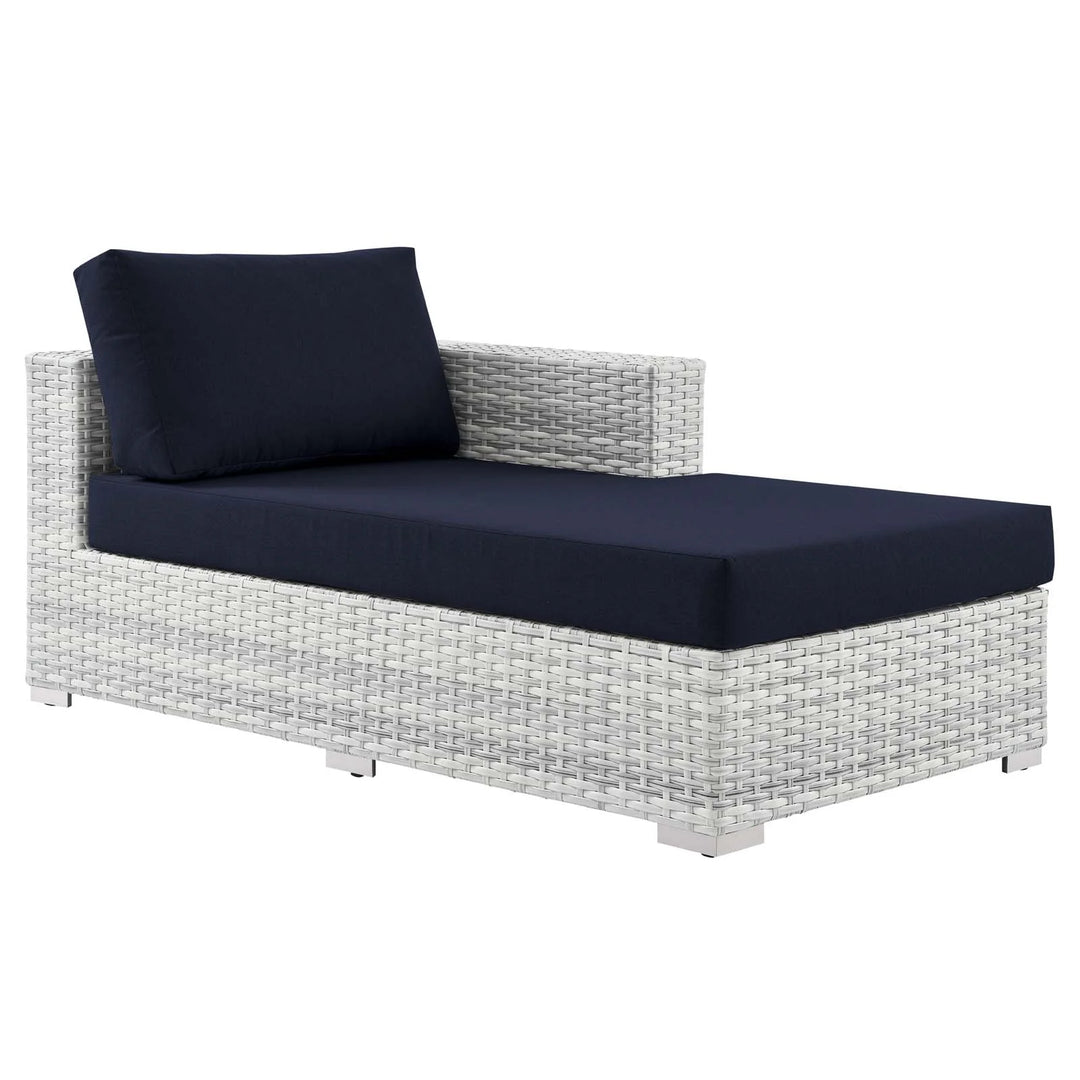 Chaise para exterior Nahele - brazo derecho