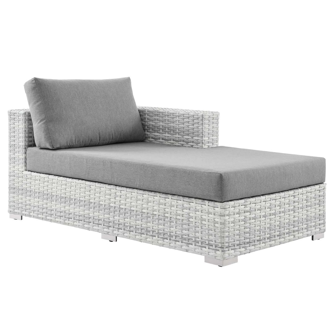 Chaise para exterior Nahele - brazo derecho