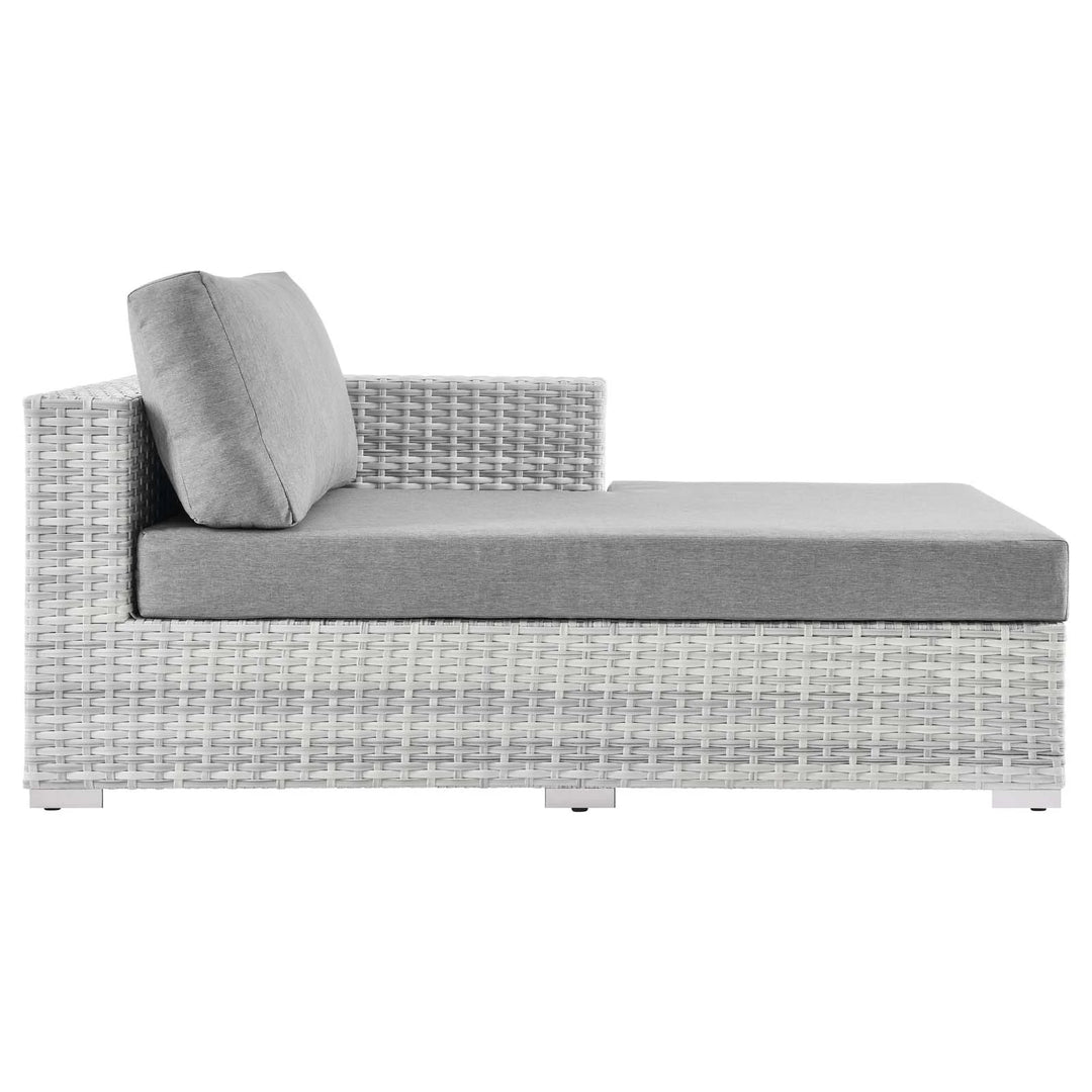 Chaise para exterior Nahele - brazo derecho